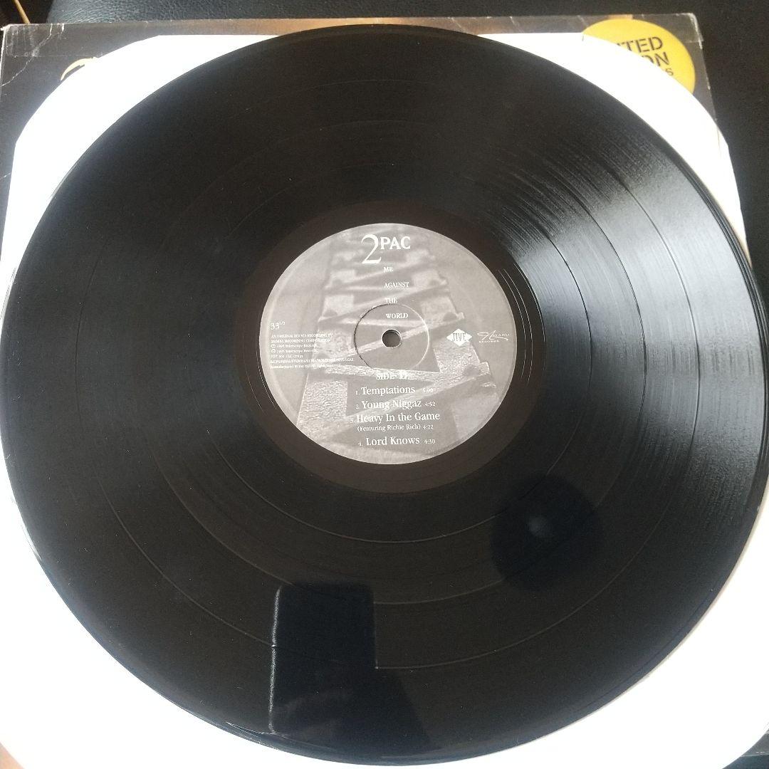 2PAC ME AGAINST THE WORLD 限定版 VINYL