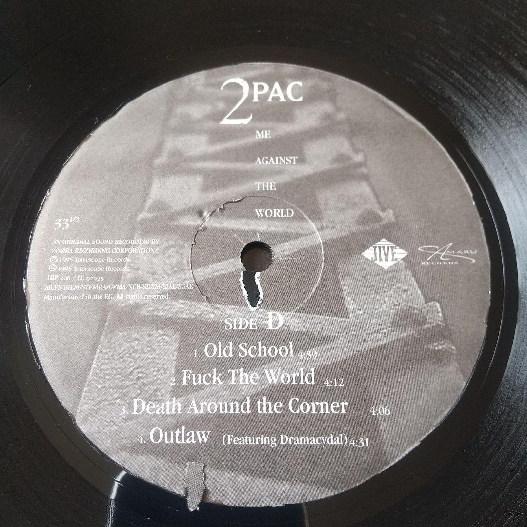 2PAC ME AGAINST THE WORLD 限定版 VINYL