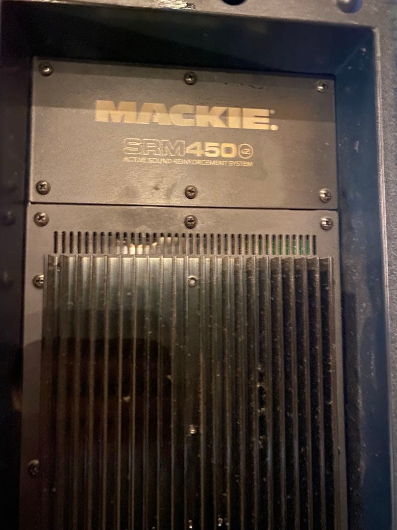 ジャンク品 MACKIE マッキー パワードPAスピーカーSRM450 v2