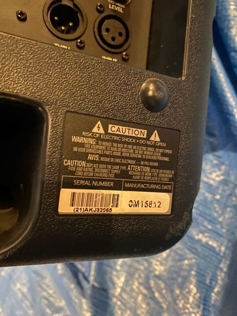 ジャンク品 MACKIE マッキー パワードPAスピーカーSRM450 v2
