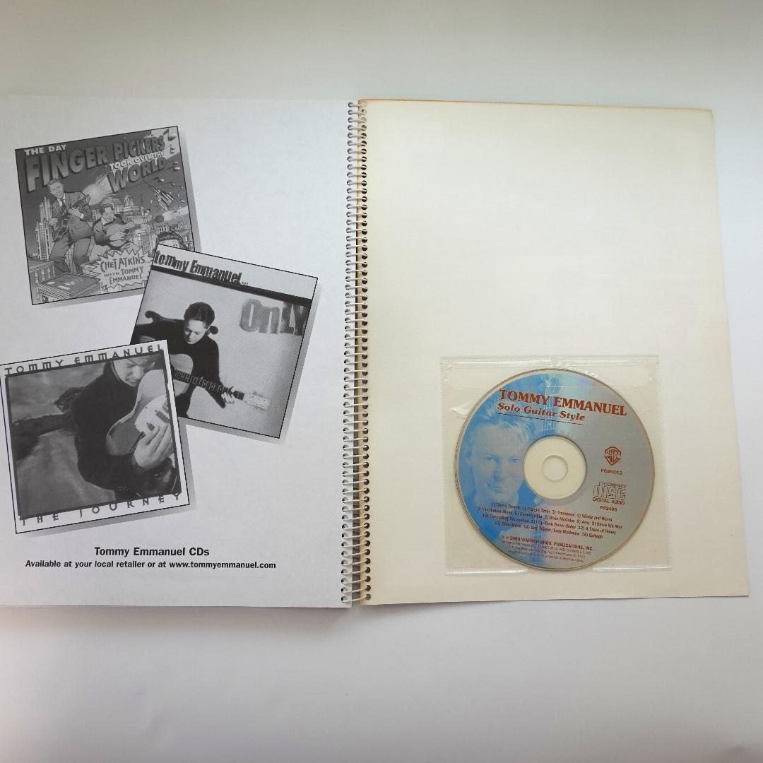  EMMANUEL Solo Guitar Style CD付き