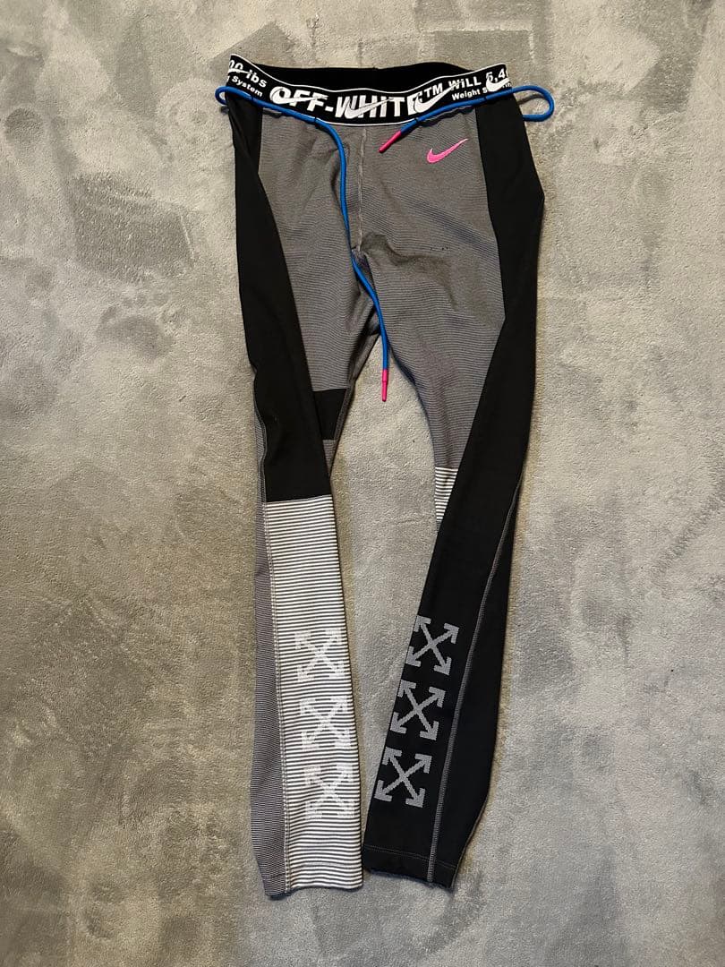 オフホワイトナイキヨガウェアoff-whitenikeレギンスタイツL