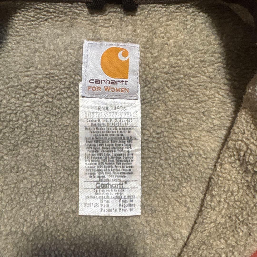 美品　希少カラー　Carhartt デトロイトジャケット　サーモンピンク　VRS