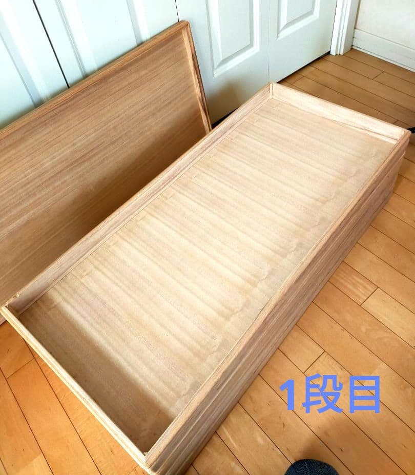 桐衣裳ケース 4段 着物　箪笥 収納 桐たんす 収納ケース 桐箱　桐製