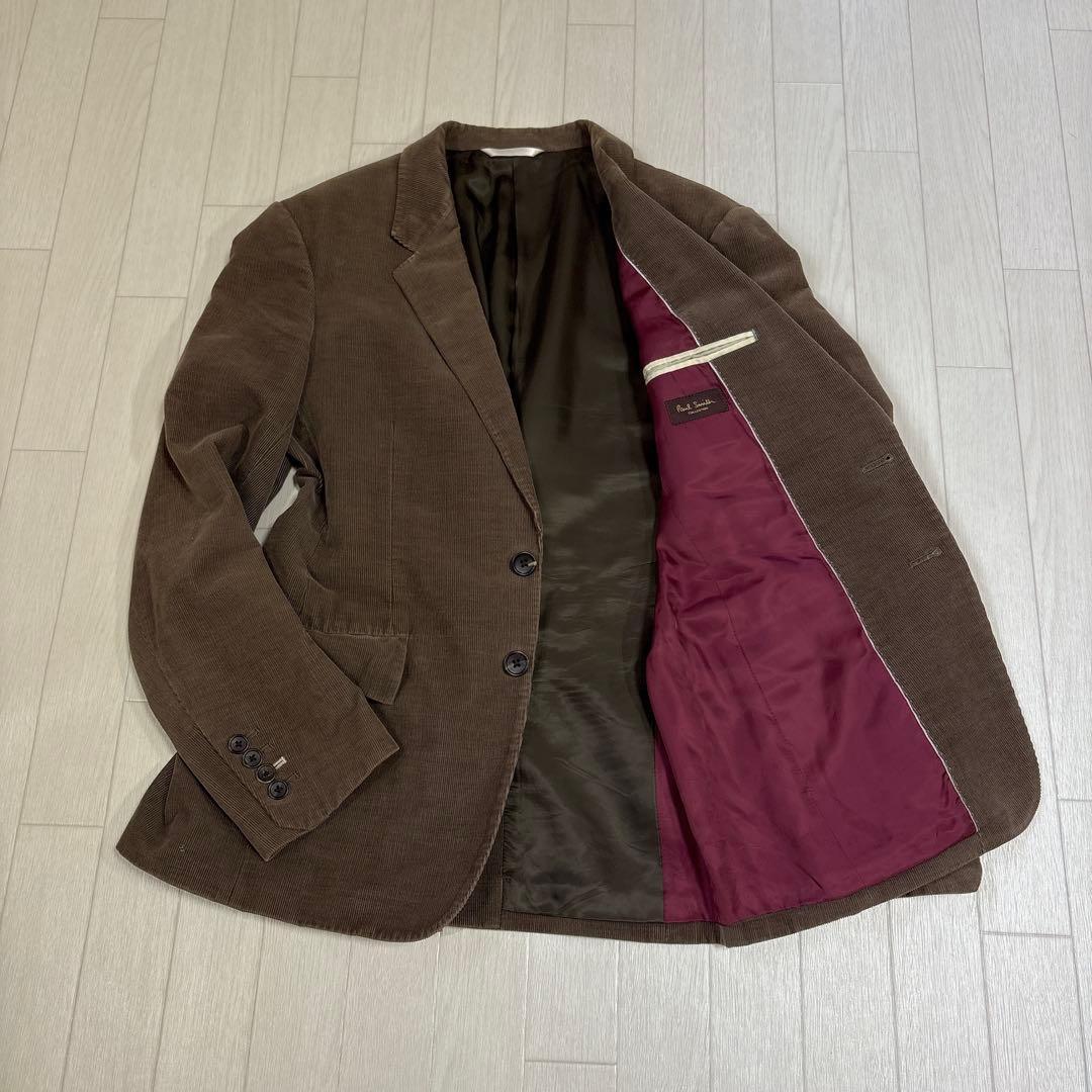 Paul Smith ポールスミス ジャケット コーデュロイ カーキ系 M