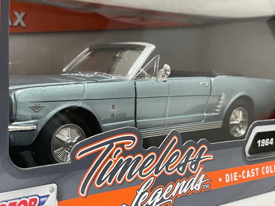 1964 フォード マスタング コンバーチブル 1/24 モーターマックス