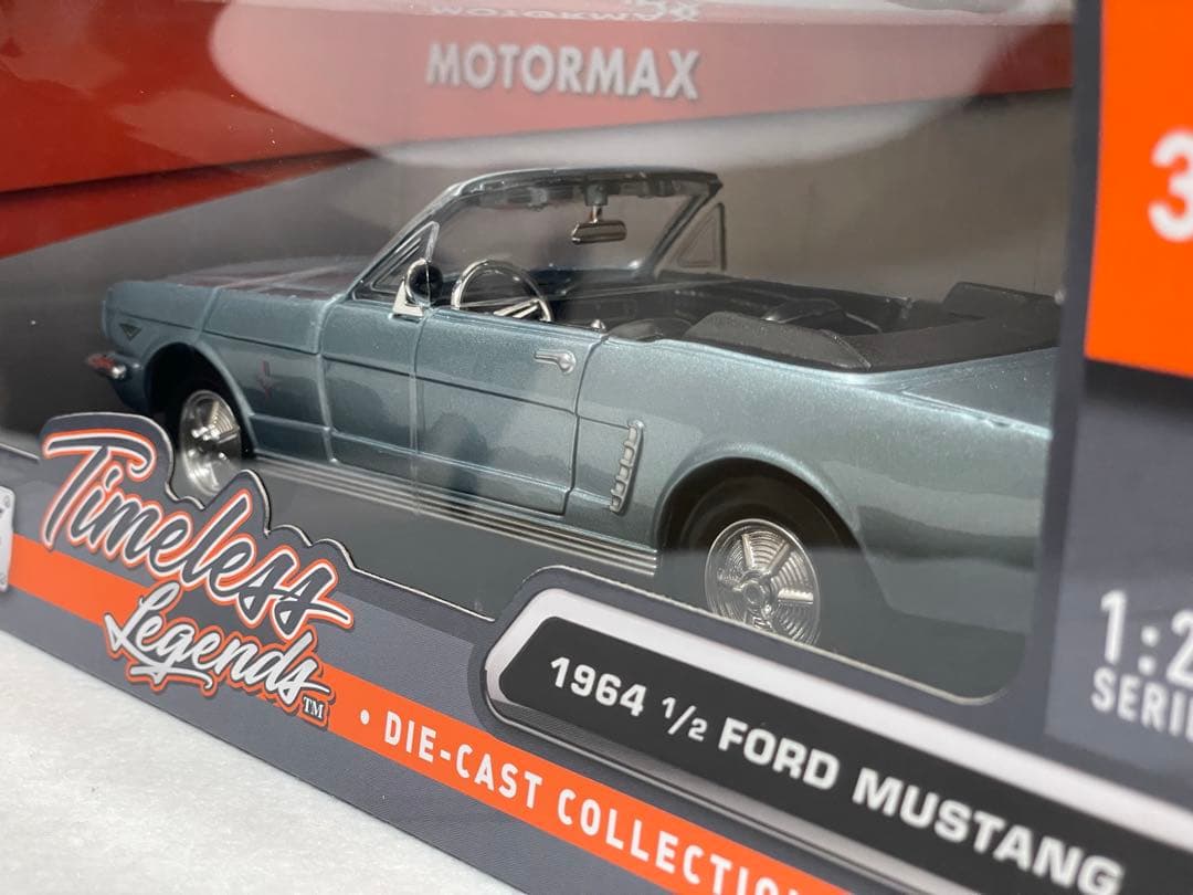 1964 フォード マスタング コンバーチブル 1/24 モーターマックス