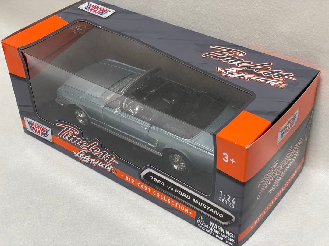 1964 フォード マスタング コンバーチブル 1/24 モーターマックス