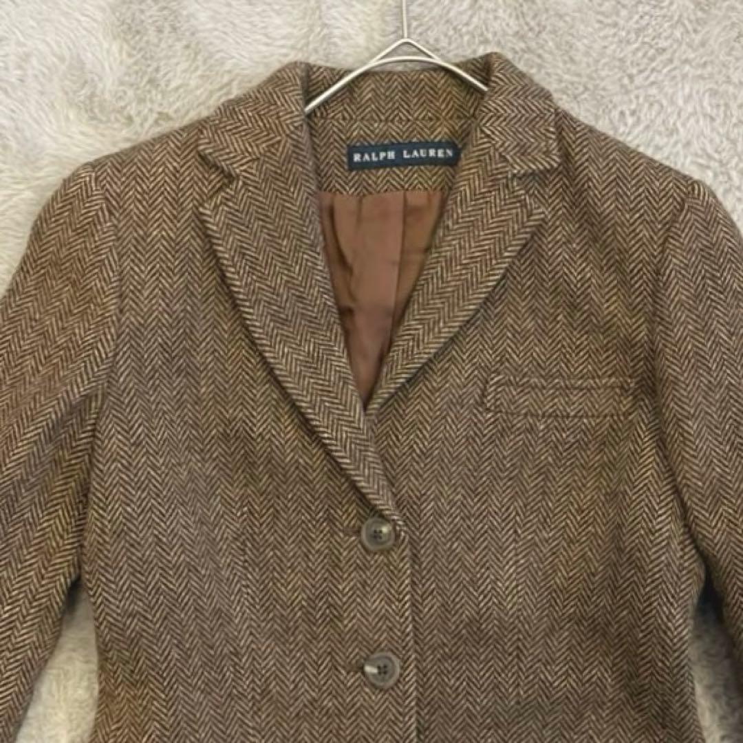 Ralph Lauren♡テーラードジャケット ウール ヘリンボーン 7