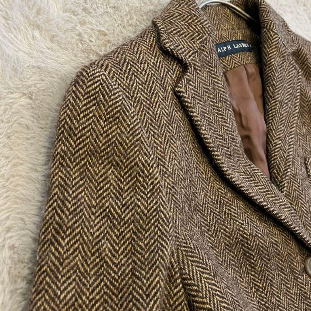 Ralph Lauren♡テーラードジャケット ウール ヘリンボーン 7