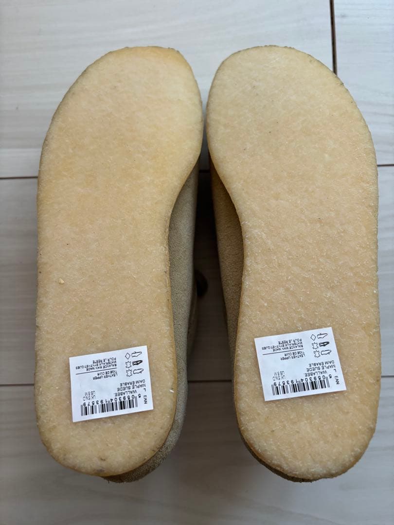 新品・未使用クラークス ORIGINALS・メープル ワラビー24cm