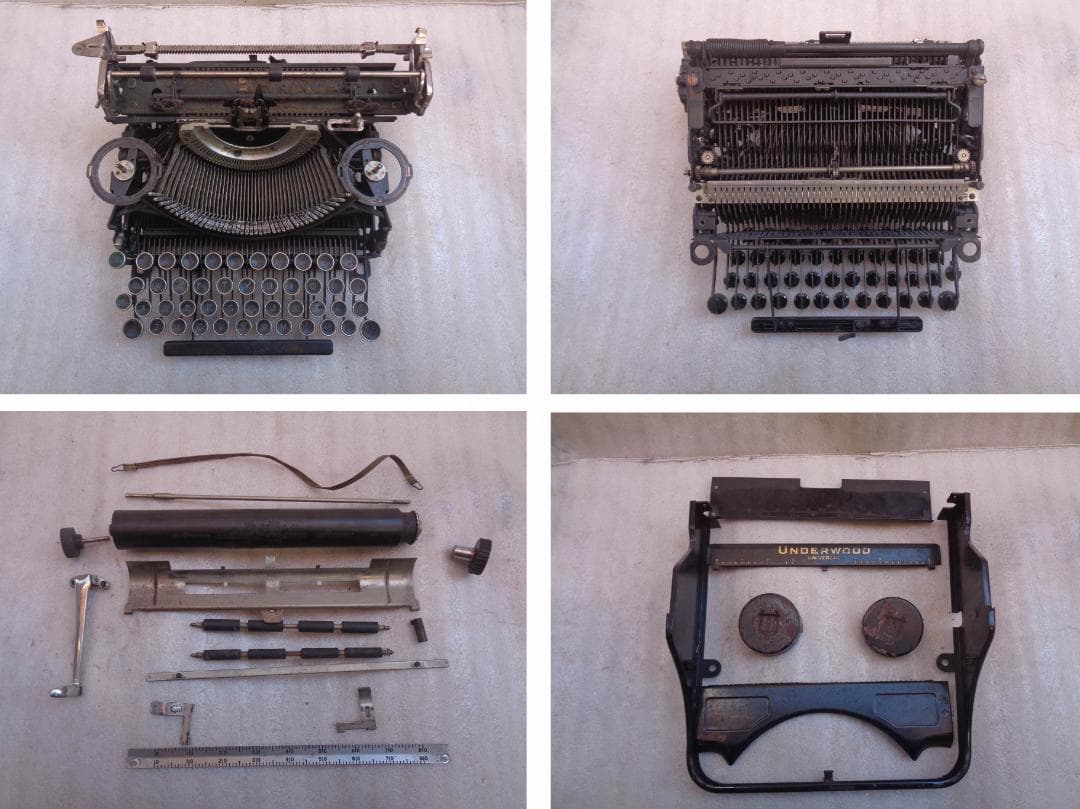 実働品　UNDERWOOD UNIVERSAL アンダーウッドタイプライター