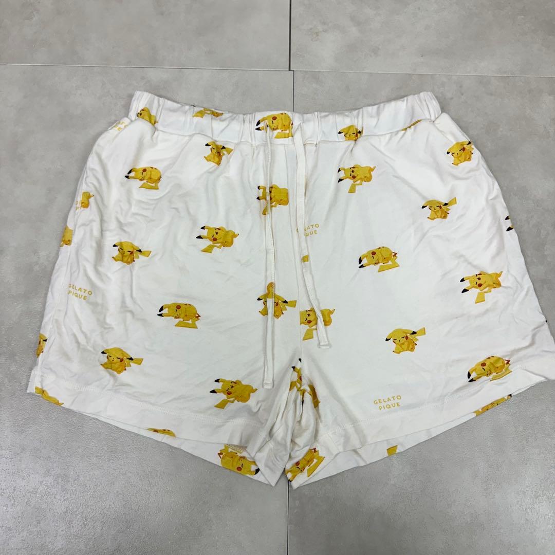 【Akane様】ポケモン　ピカチュウ プリントTシャツ＆ショートパンツセット