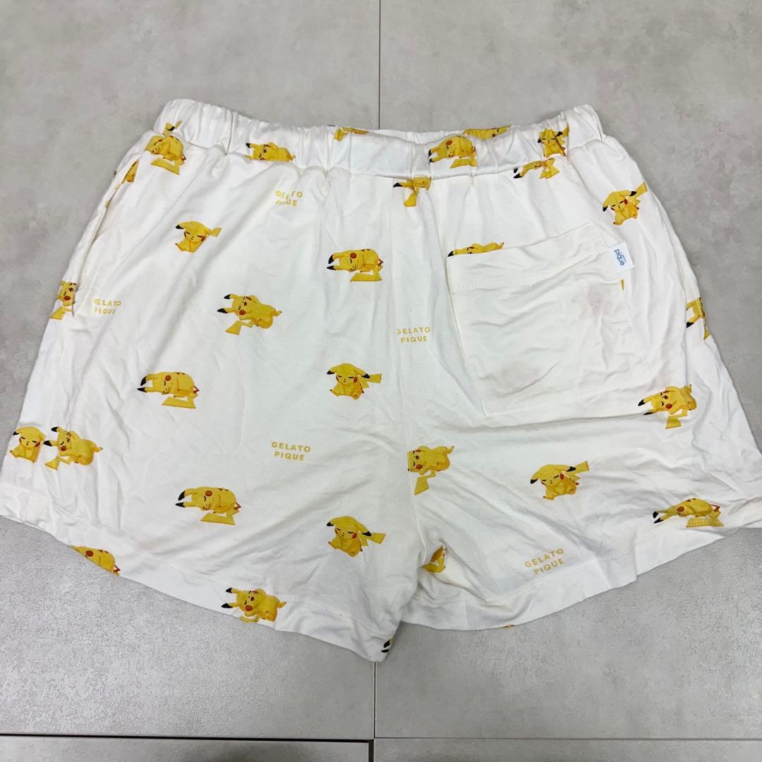 【Akane様】ポケモン　ピカチュウ プリントTシャツ＆ショートパンツセット