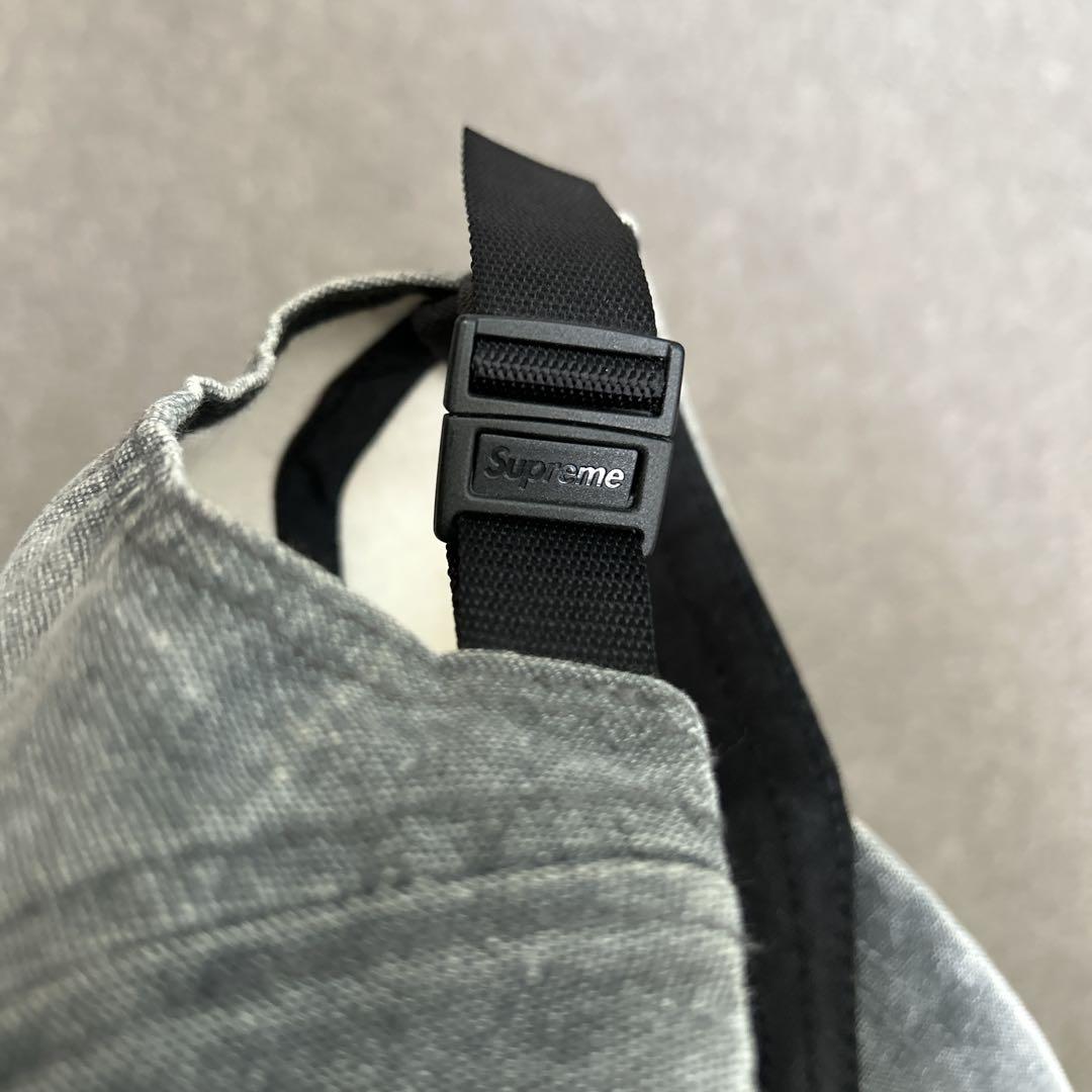 Supreme グレー デニム　キャップ