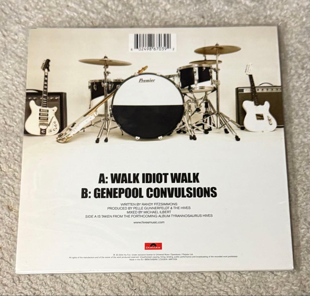 THE HIVES WALK IDIOT WALK 7インチレコード
