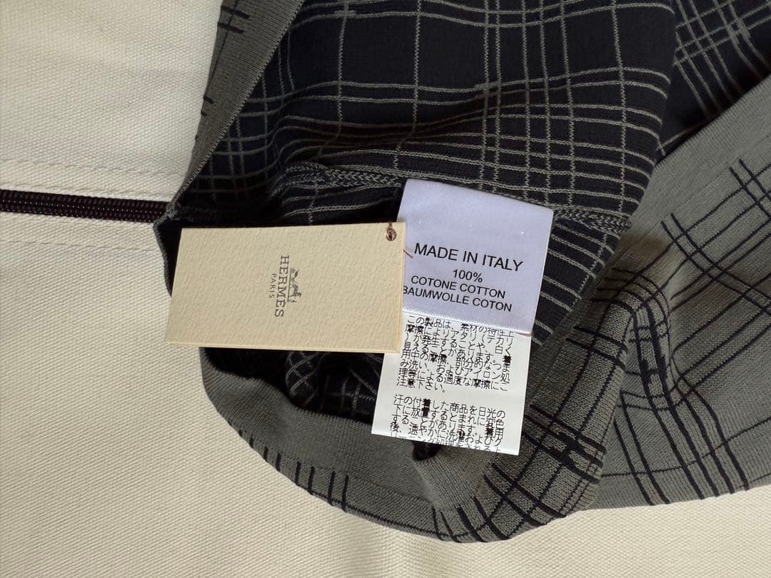 【未使用品】HERMES H柄 Tシャツ