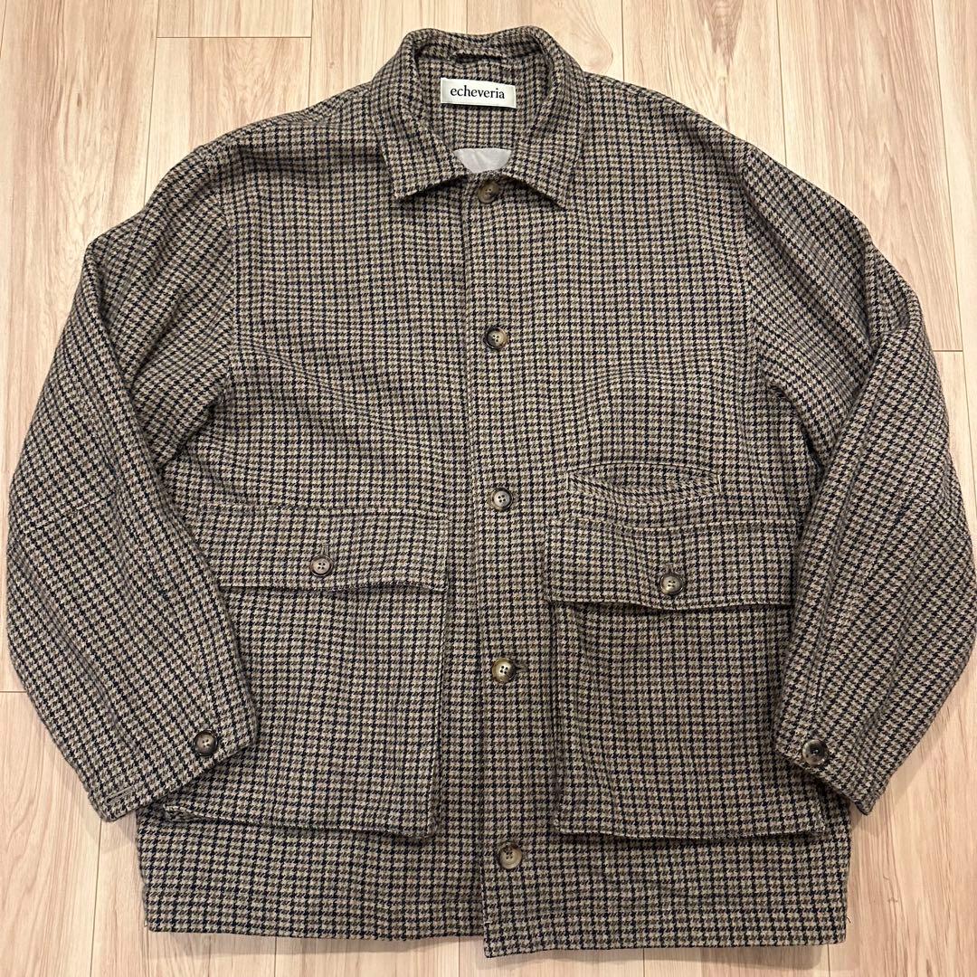 ジャケット・アウター echeveria alpaca wool trip jkt OVY