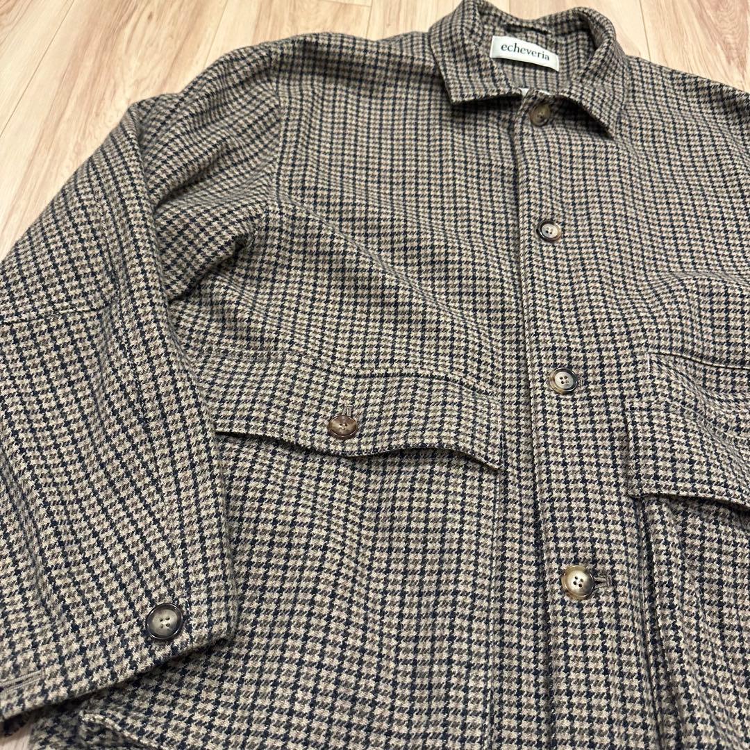 ジャケット・アウター echeveria alpaca wool trip jkt OVY