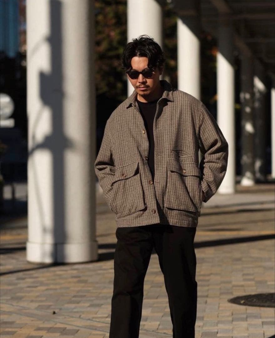 ジャケット・アウター echeveria alpaca wool trip jkt OVY