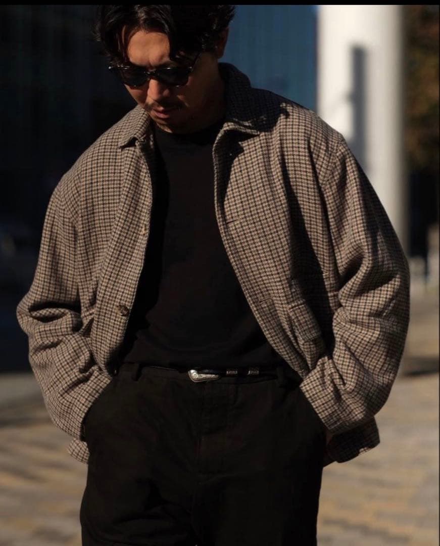 ジャケット・アウター echeveria alpaca wool trip jkt OVY