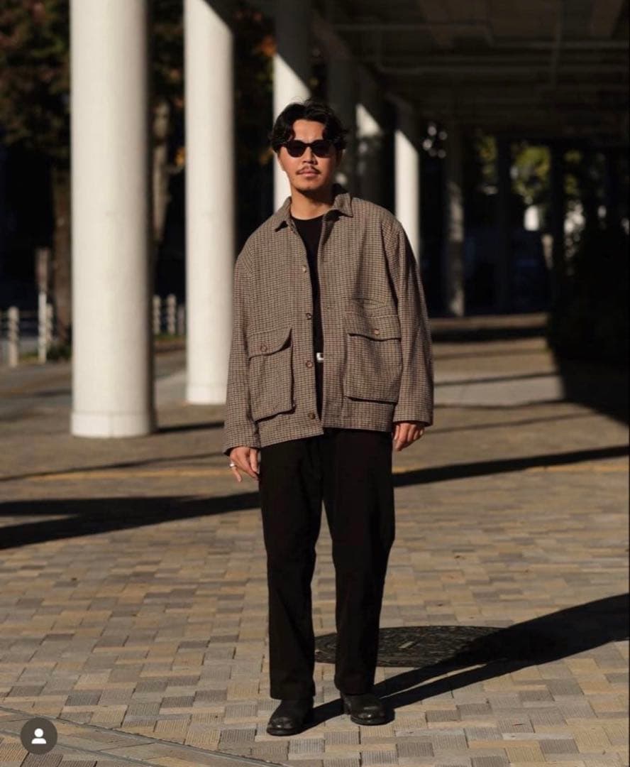 ジャケット・アウター echeveria alpaca wool trip jkt OVY