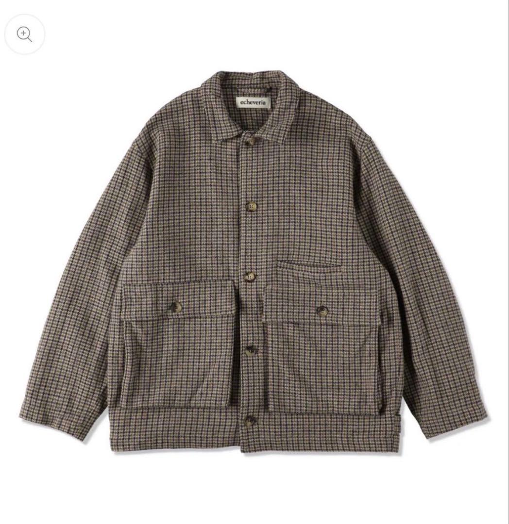ジャケット・アウター echeveria alpaca wool trip jkt OVY