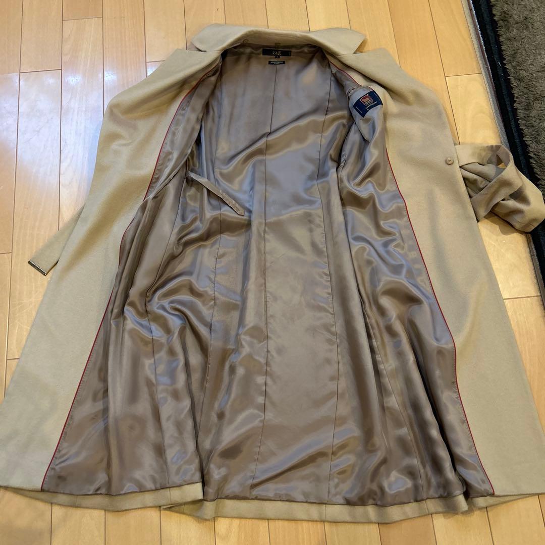 羊毛カシミアロングコート