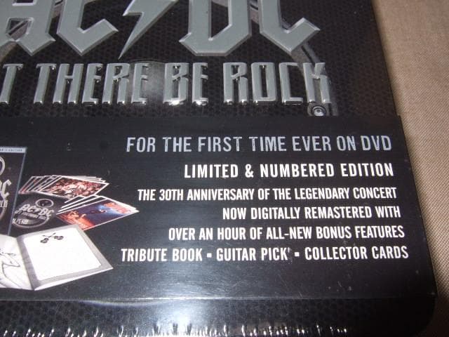 AC/DC,新品未開封,限定ボックス,DVD,ヘヴィメタル,HR/HM