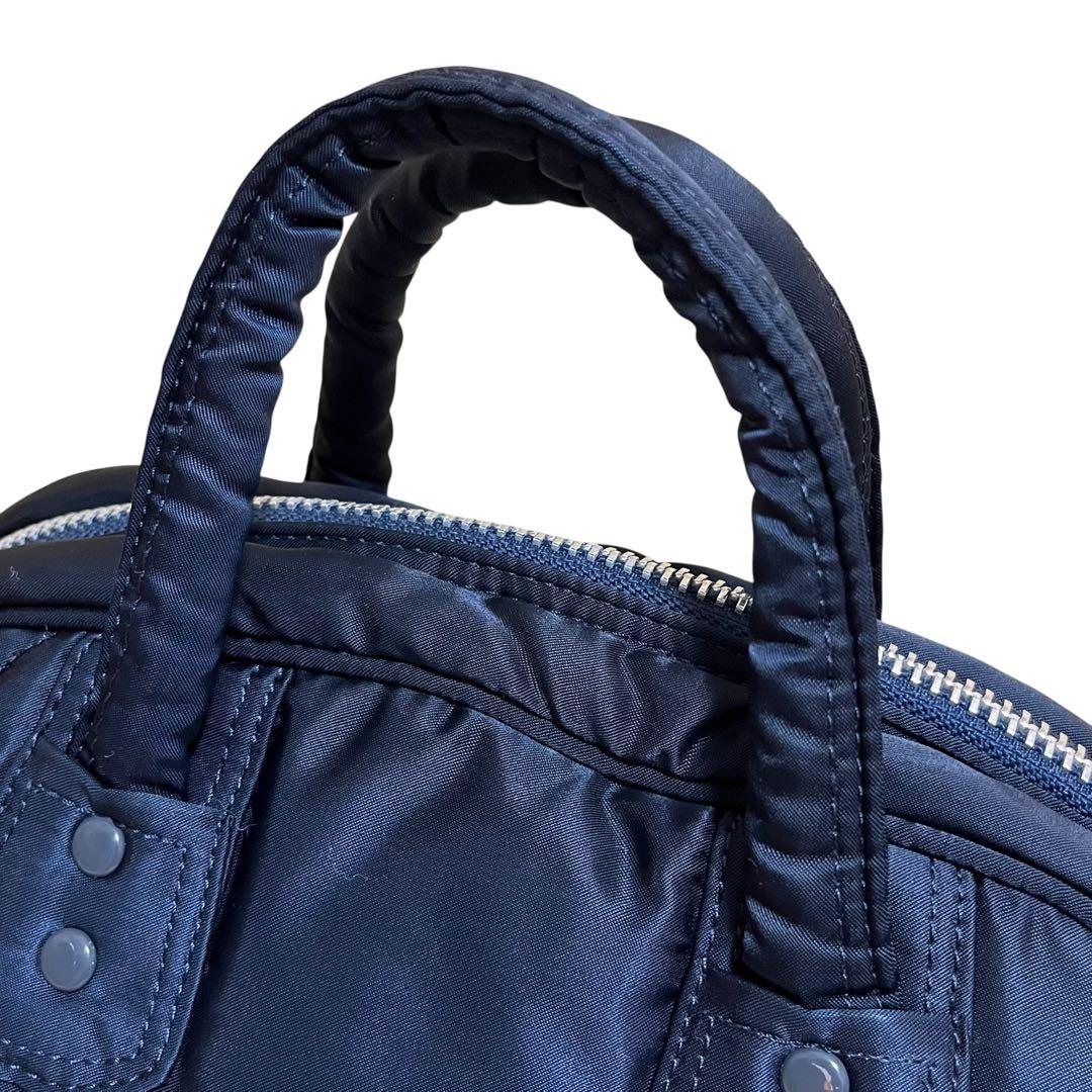 レア★ヘッドポーター PORTER ミニボストンバッグ アイアンブルー ネイビー