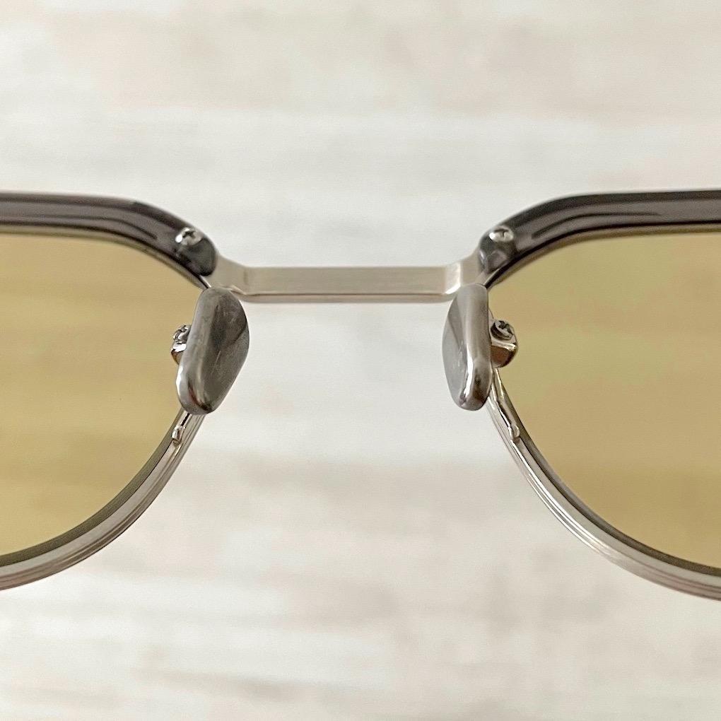 美品　kearny　　clear gray ＆ silver