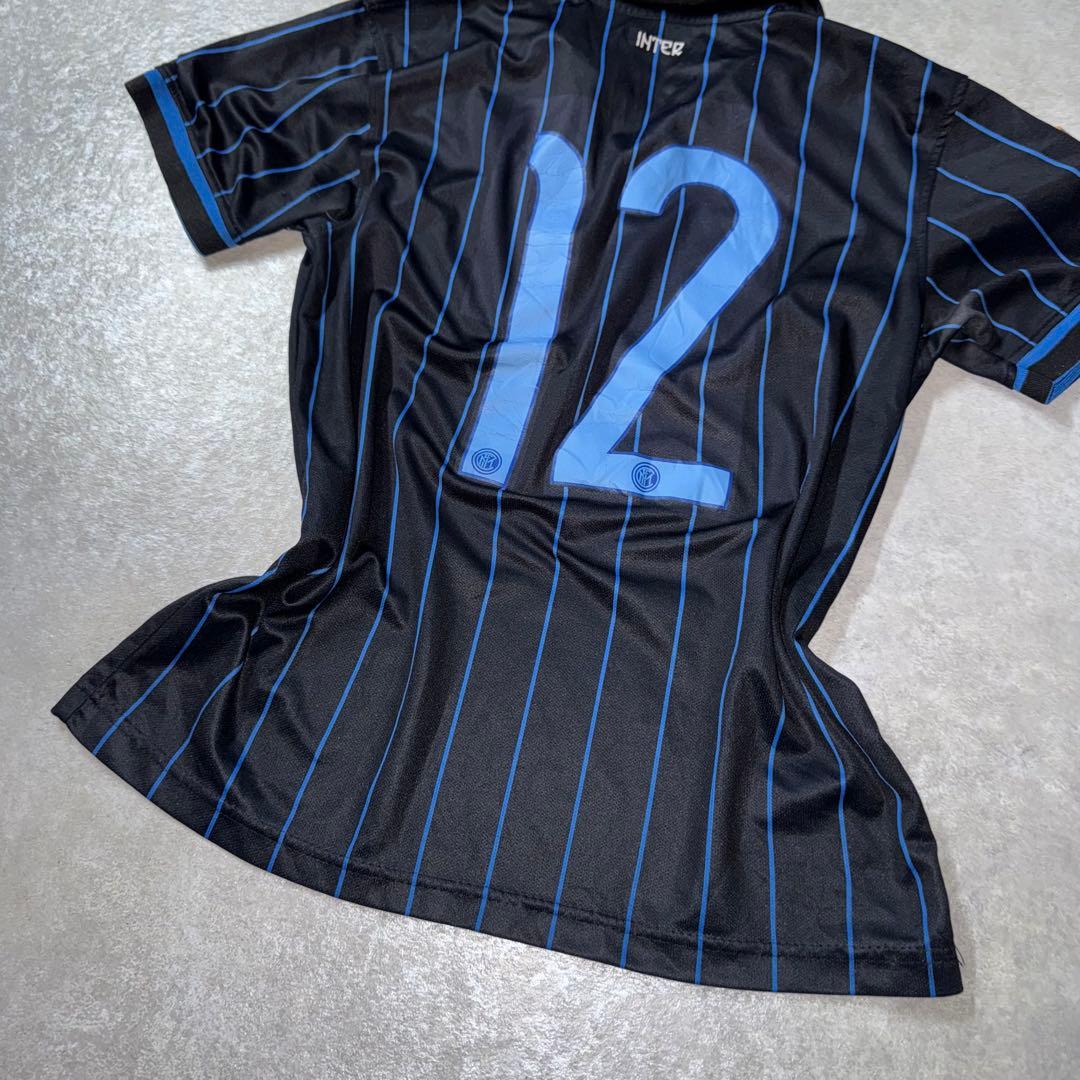 Nike INTER インテル ゲームシャツ ピチポロシャツ y2k平成ギャル