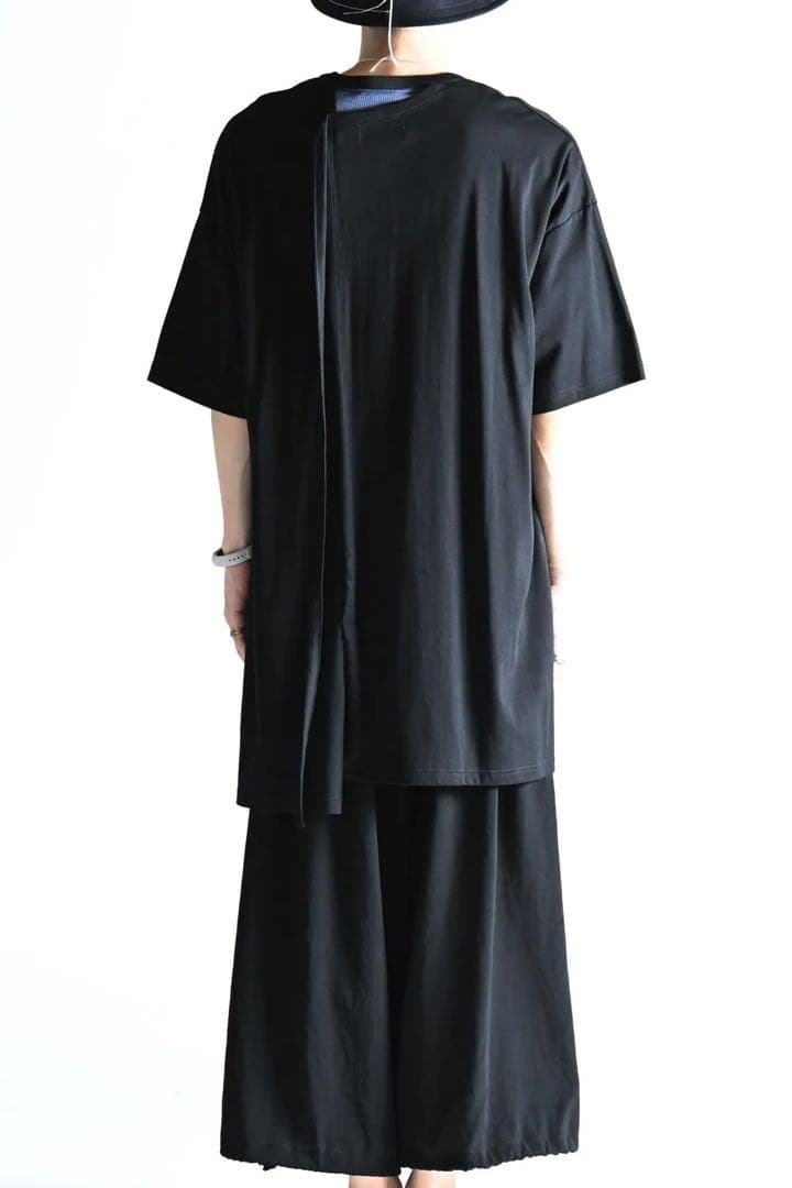 25SS Yohji Yamamoto バインダーふらしビッグT