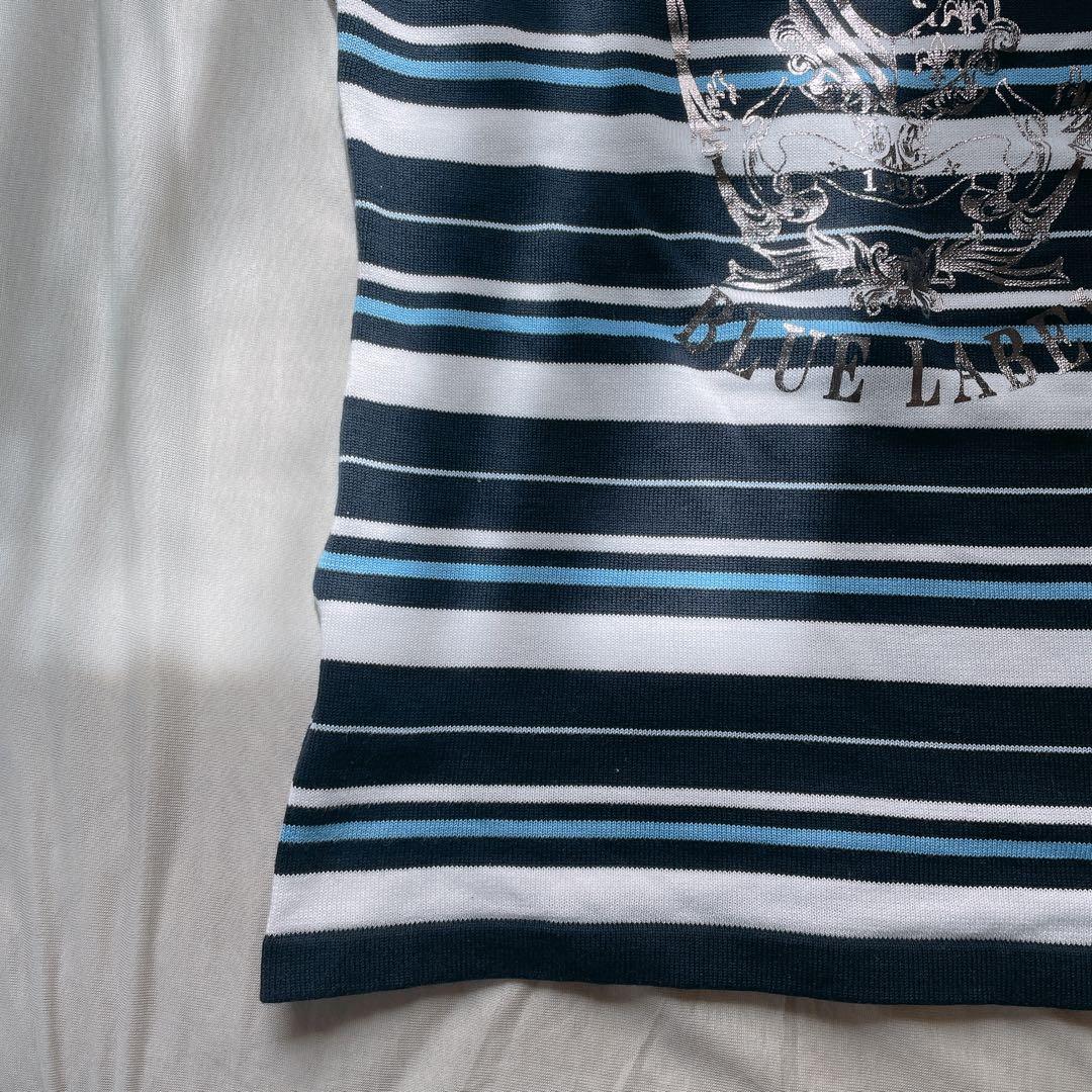 y2k 平成　バーバリー　Burberry 半袖　ニット　ポロシャツ　Tシャツ