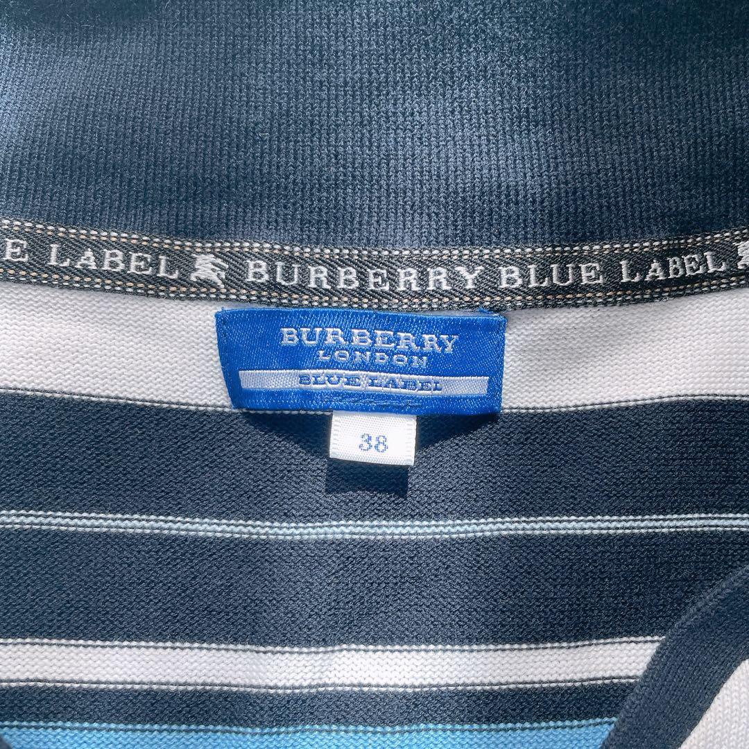 y2k 平成　バーバリー　Burberry 半袖　ニット　ポロシャツ　Tシャツ