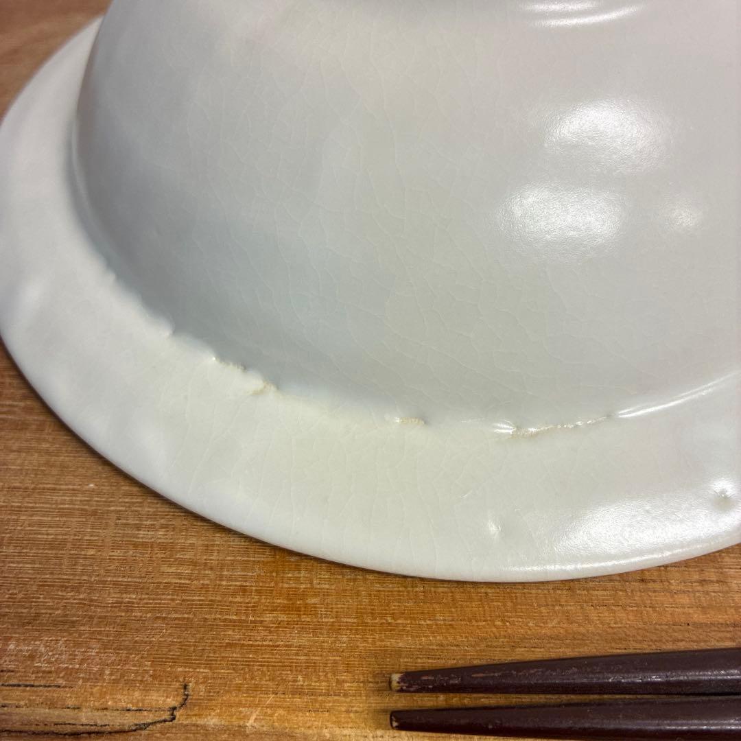新品　陶器　陶芸作家　リムbowl3個　444