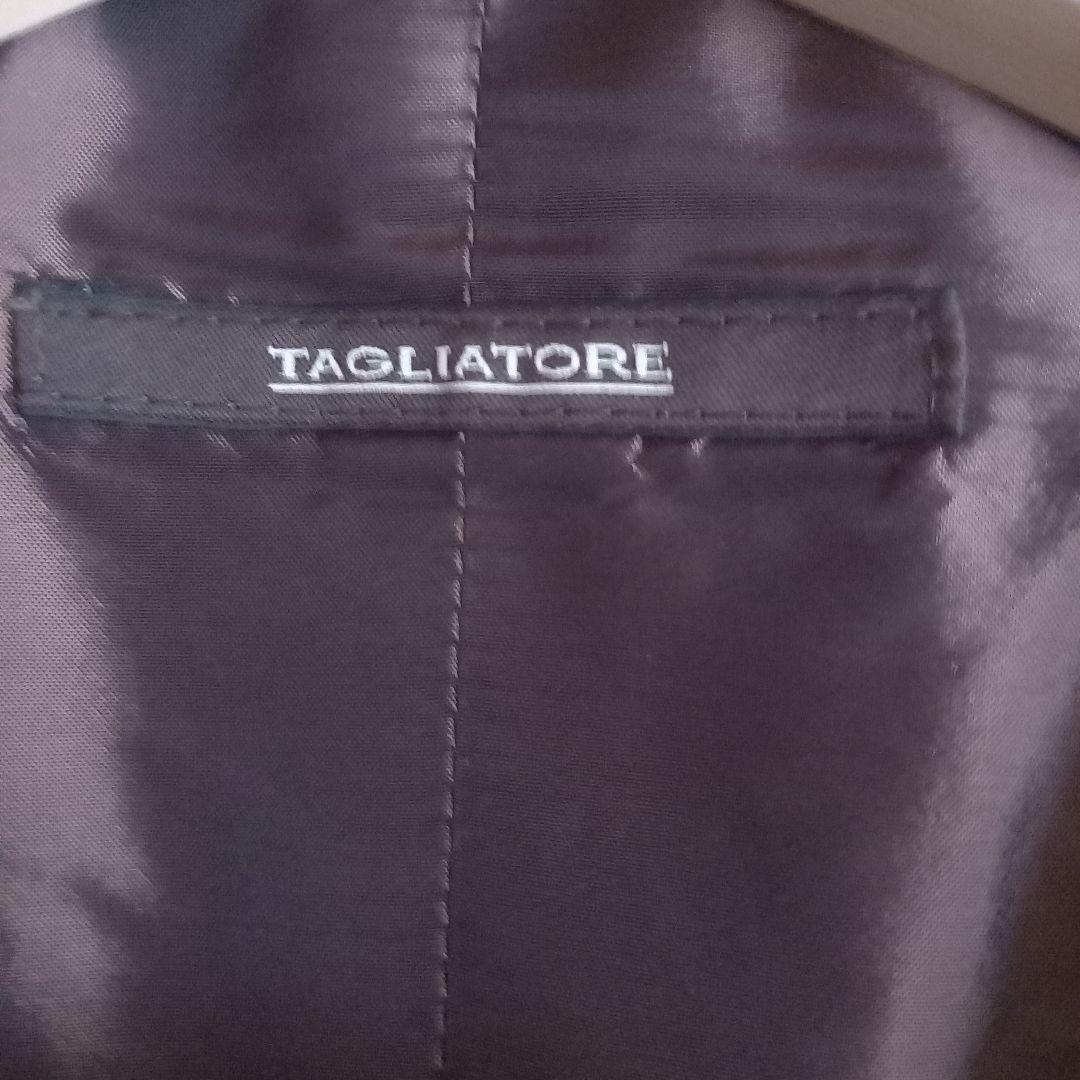 TAGLIATORE ブラウン ベスト　ウール　アルパカ　５０サイズ