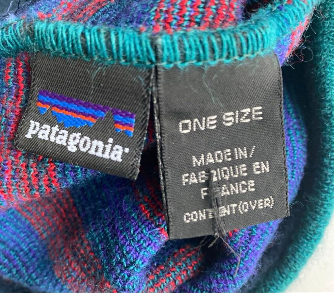 希少　93年製　Patagonia サンダーバード　ビーニー