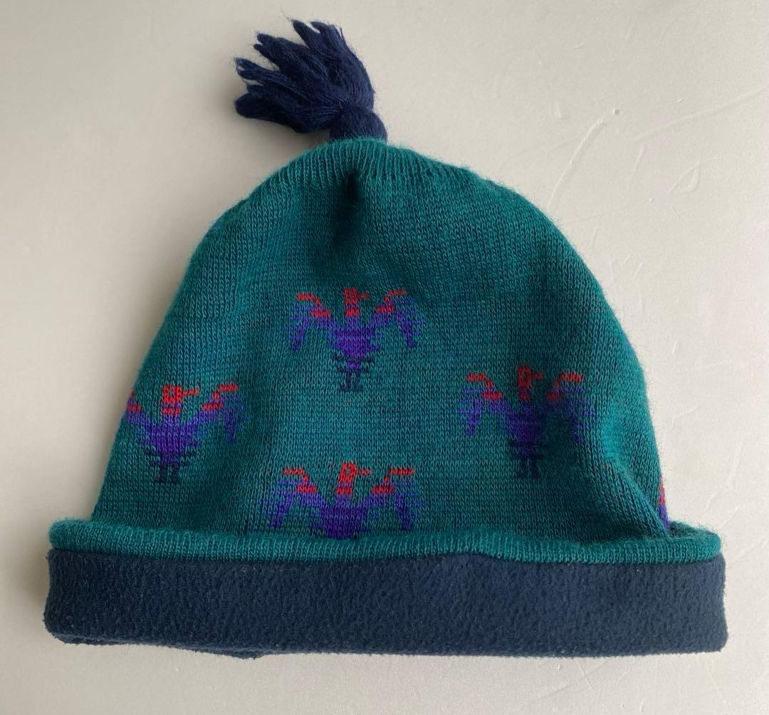 希少　93年製　Patagonia サンダーバード　ビーニー