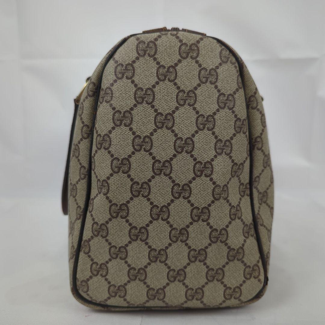 GUCCI グッチ シェリーライン ミニボストン バッグ GG柄 PVC