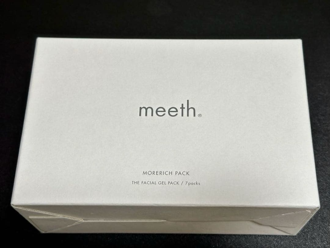 ミース　モアリッチパック　6回分　フェイシャルジェルパック　meeth