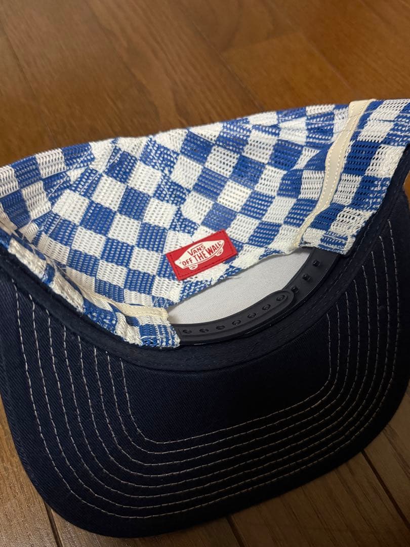 バンズ　vans キャップ　チェッカー　キムタク着用