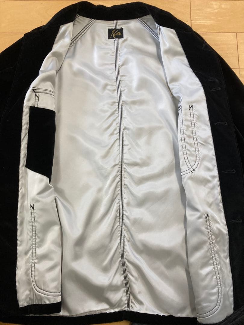 NEPENTHES ニードルスChore Coat ブラック　ベロア