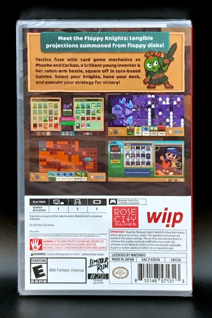 Floppy Knights Switch スイッチ　フロッピー・ナイト