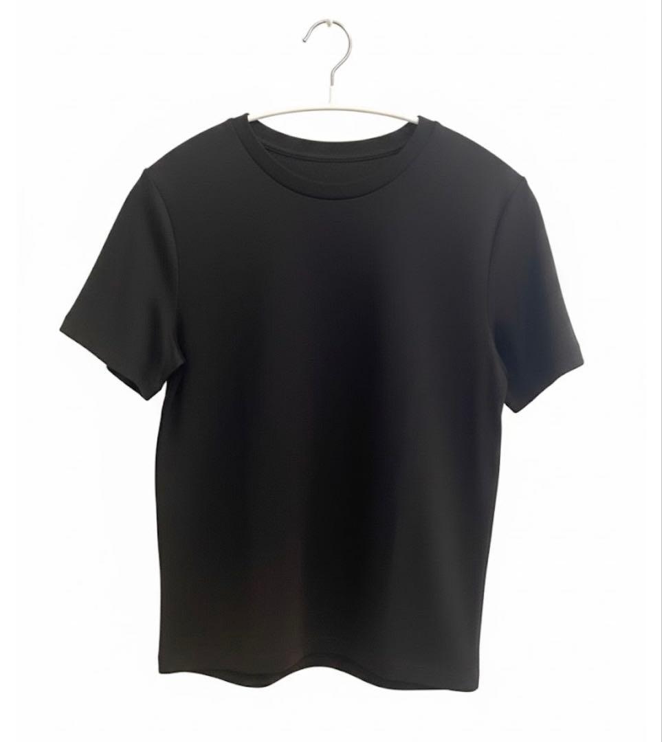 ※マカロン※Ameri EMBOSS LOGO TEE ブラック