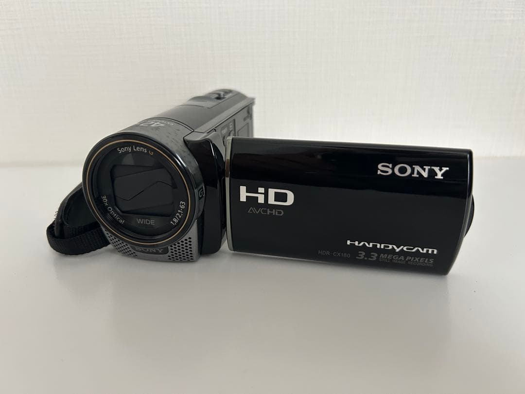 157 SONY Handycam HD HDR-CX180 ビデオカメラ