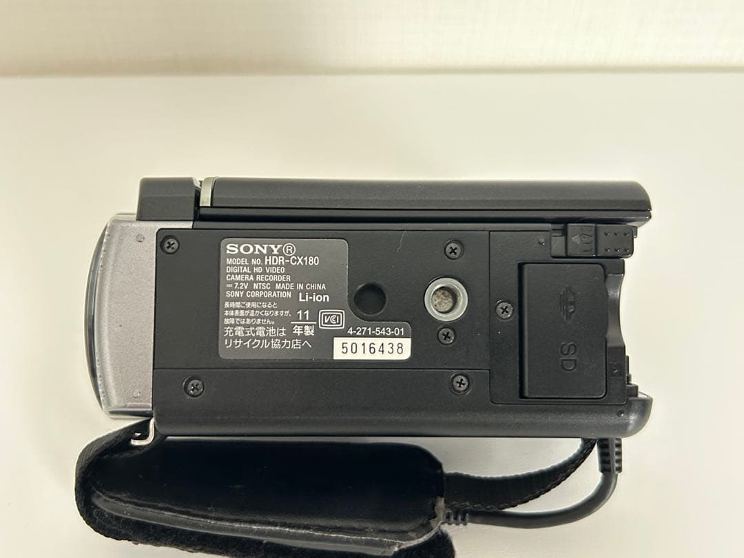 157 SONY Handycam HD HDR-CX180 ビデオカメラ