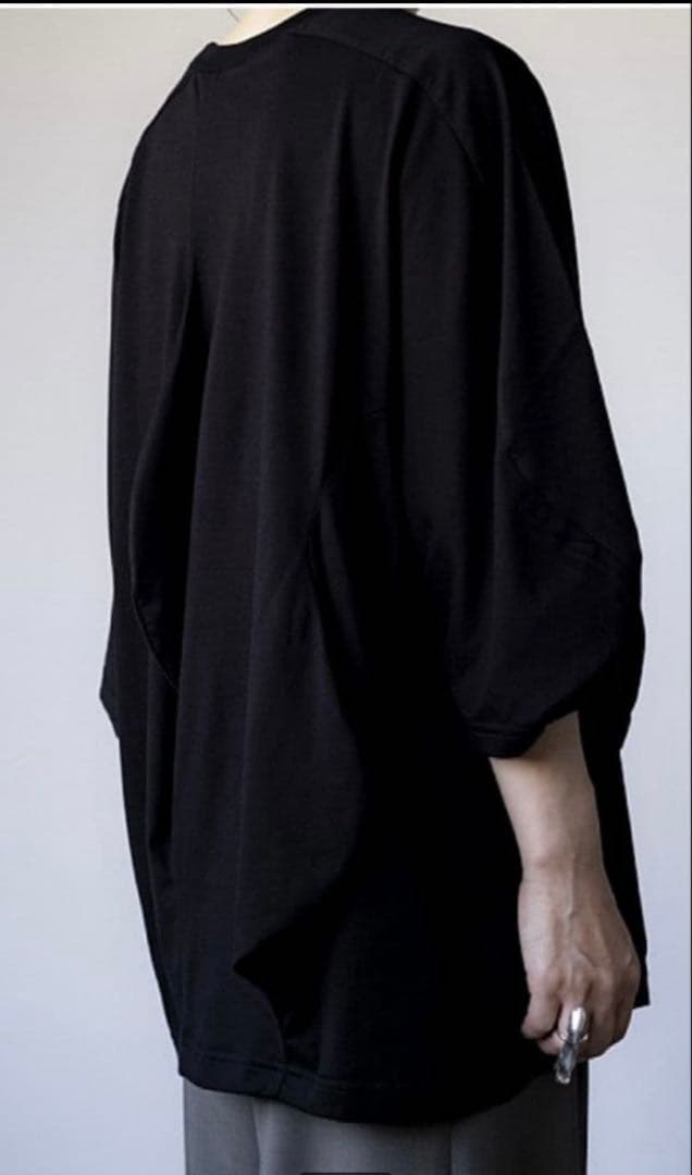 美品　Enfold Scalloped Tシャツ　黒　カットソー　38