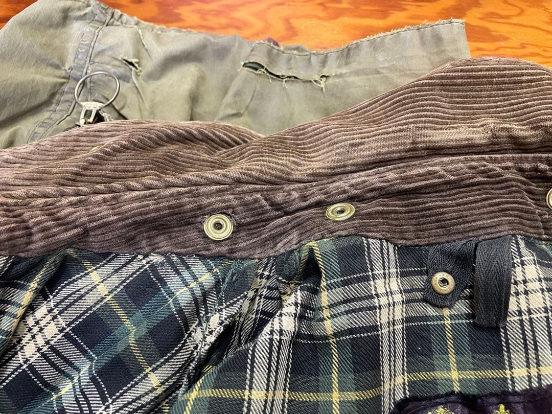 M*i様 Barbour BEAUFORT ハブアー ビンテージジャケット イン
