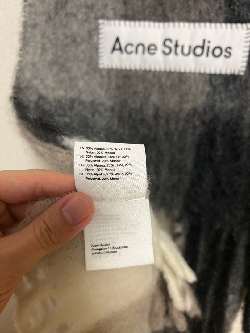 Acne Studios グレー系 マフラー